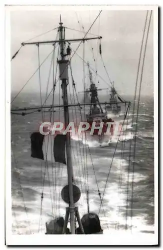 CARTE PHOTO Bateau Guerre