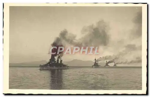 CARTE PHOTO Bateau Guerre