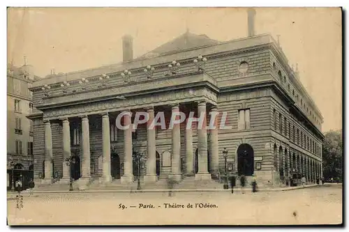 Cartes postales Theatre de l&#39Odeon Paris