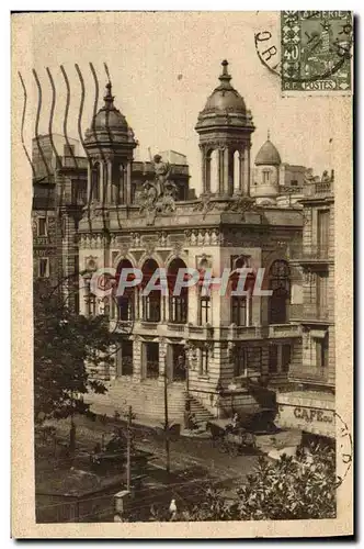 Cartes postales Theatre municipal Oran