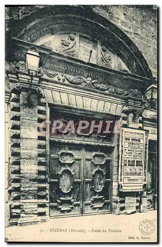 Cartes postales Porte du Theatre Tezenas