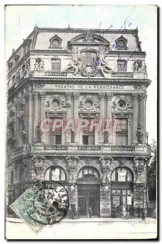 Cartes postales Theatre de la Renaissance Paris