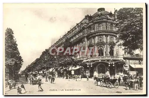 Ansichtskarte AK Paris Theatre Vaudeville