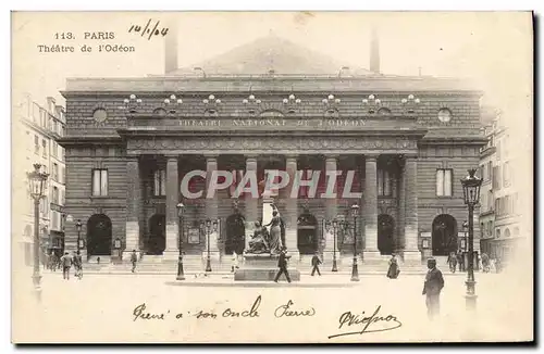 Cartes postales Paris Theatre de l&#39Odeon