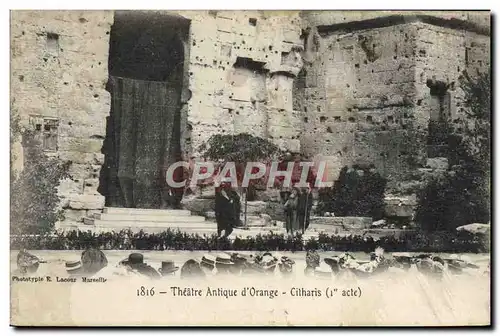 Cartes postales Orange Theatre antique Citharis