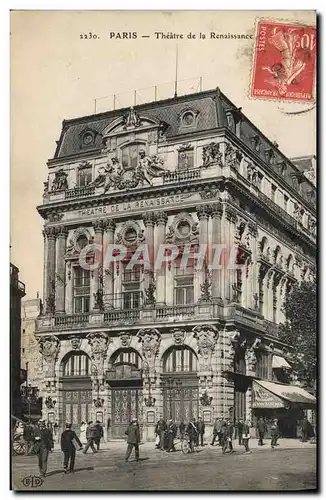 Cartes postales Paris Theatre de la Renaissance