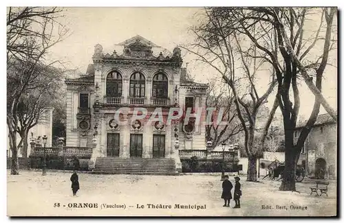 Cartes postales Theatre municipal Orange