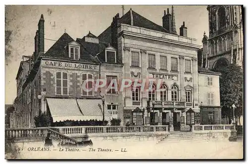 Cartes postales Theatre Orleans Cafe du Loiret