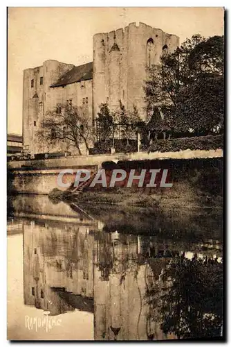 VINTAGE POSTCARD Keep of the old castle of Niort�