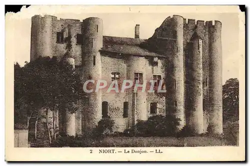 Cartes postales Niort Le Donjon