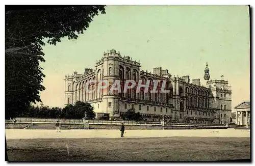 Cartes postales Saint Germain en Laye Facade du chateau