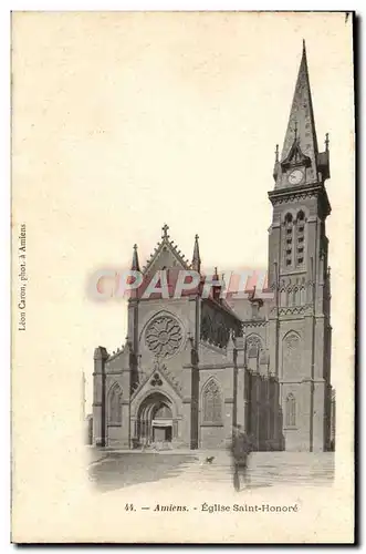 Cartes postales Amiens Eglise Saint Honore