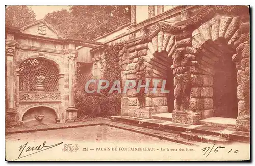 Cartes postales Palais de Fontainebleau La Grotte des Pins