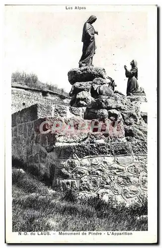 Cartes postales Notre Dame Du Laus Monument du Pindre L'apparition