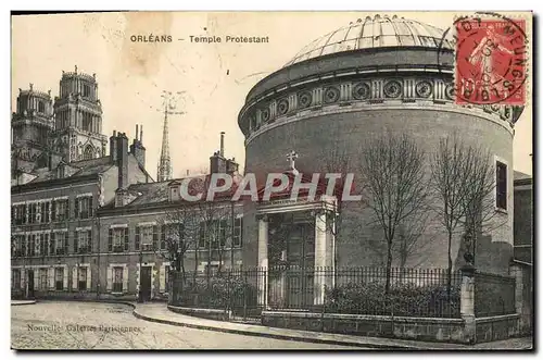 Cartes postales Temple protestant Orleans