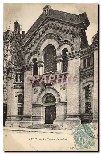 Cartes postales Temple protestant Lyon
