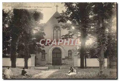 Cartes postales Temple protestant Saint-Germain