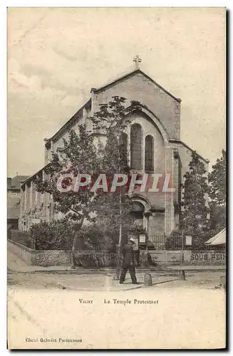 Ansichtskarte AK Temple protestant Vichy