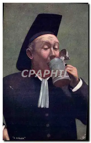 Cartes postales Biere Brasserie a cooler Homme