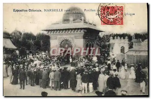 Cartes postales Biere Brasserie Exposition coloniale Marseille