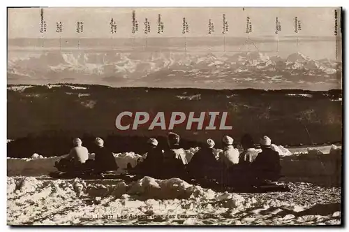 Cartes postales Sports d&#39hiver Ski Chaux les Fonds Luge