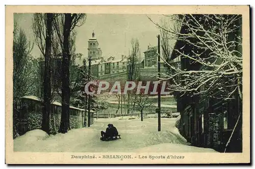 Cartes postales Sports d&#39hiver Ski Dauphine Briancon
