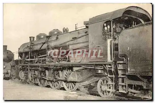 Cartes postales Train Locomotive du Sud Est MAchine 141