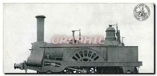 Cartes postales Train Locomotive Old Crewe passenger engine