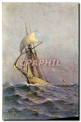 Cartes postales Bateau Voilier