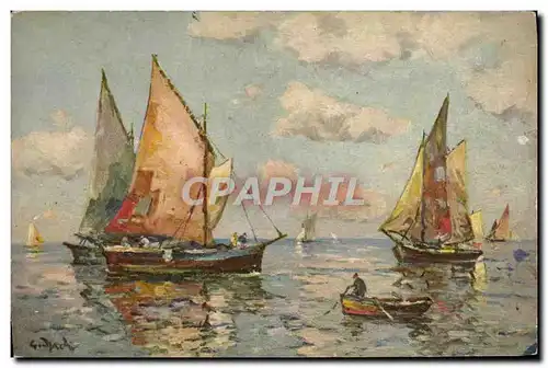 Cartes postales Bateau Voilier