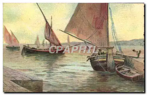 Cartes postales Bateau Voilier