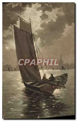 Cartes postales Bateau Voilier