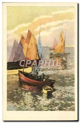 Cartes postales Bateau Voilier