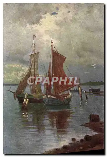 Cartes postales Bateau Voilier