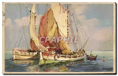 Cartes postales Bateau Voilier