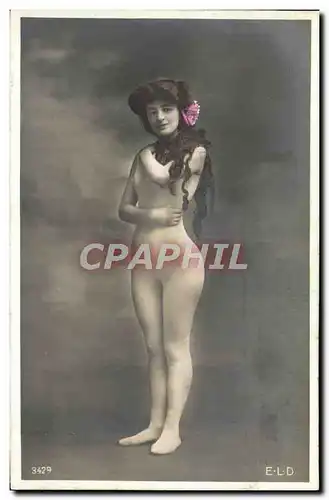 Cartes postales Nu erotique Femme