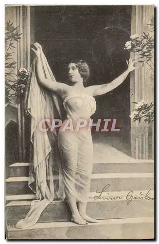 Cartes postales Nu erotique Femme