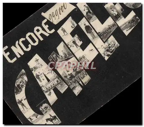 Cartes postales Militaria Encore Canelle