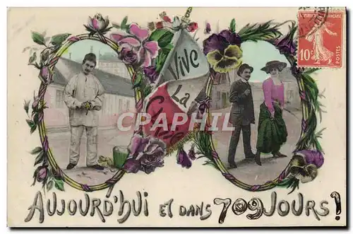 Cartes postales Militaria Vive la classe