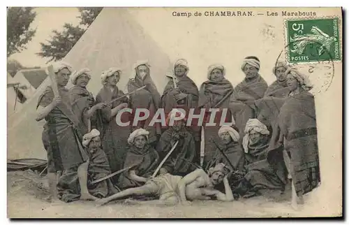 Ansichtskarte AK Militaria Camp de Chambaran Les marabouts