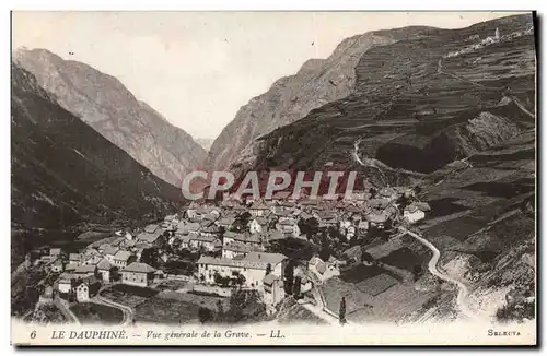 Cartes postales La Dauphine Vue Generale de la Grave