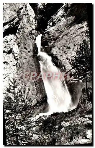 Cartes postales moderne Dauphine La Grave Cascade de la Meije