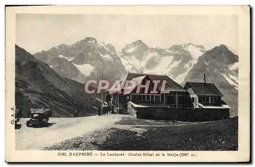 Cartes postales Le Lautaret Chalet Hotel et la Meije Dauphine