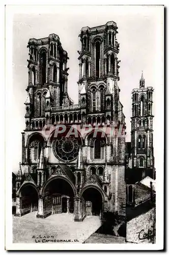 Cartes postales Laon La cathedrale