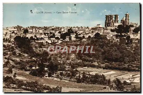 Cartes postales Laon Cuve Saint Vincent