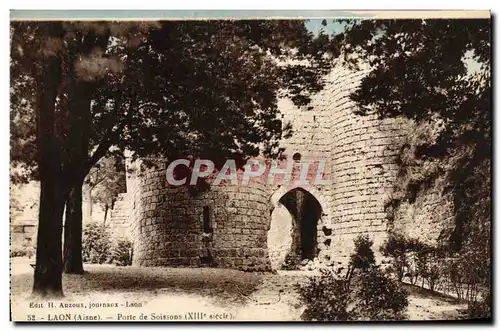 Cartes postales Laon Porte de Soissons