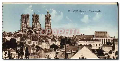 Cartes postales Laon Vue generale