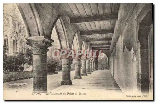 Cartes postales Laon La Colonnade du Palais de Justice