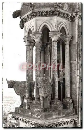 Moderne Karte Laon Les Boeufs de la Cathedrale