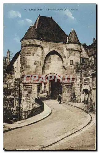 Cartes postales Laon Porte d&#39Ardon